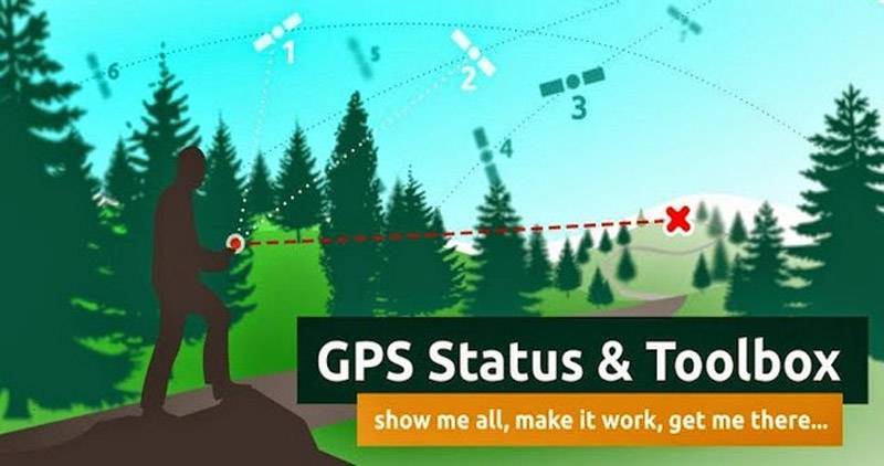GPS-Status-Toolbox چند راه‌حل ساده برای افزایش دقت GPS در گوشی‌های اندرویدی  