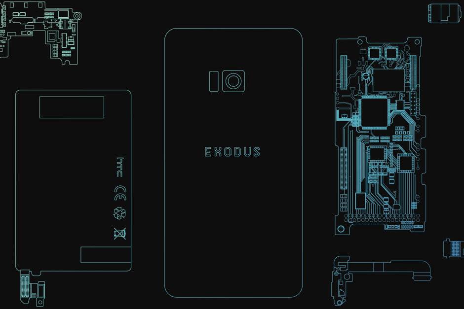 HTC-Exodus-1 اچ‌تی‌سی اگزودوس 1 به عنوان یک گوشی مبتنی بر فناوری بلاک‌چین رسما معرفی شد!  