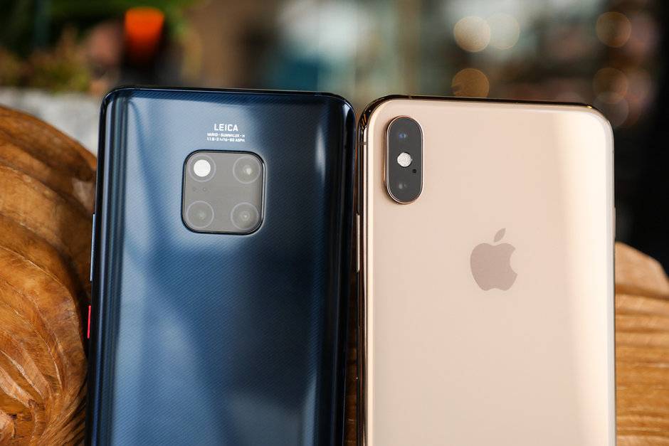 Huawei-Mate-20-Pro-vs-Apple-iPhone-XS-Max-007 مقایسه هواوی میت 20 پرو با اپل آی‌فون XS مکس  