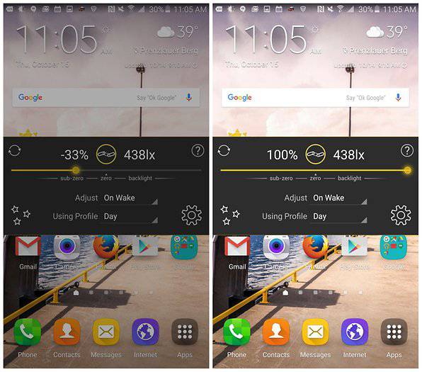 androidpit-lux-screenshot-5-w596 چرا بهتر است همه کاربران روشنایی صفحه‌نمایش گوشی‌های خود را کاهش دهند؟!  