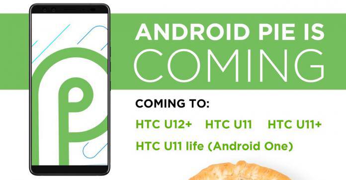 Android-Pie-HTC-Phones-696x362 U11 Life اولین گوشی شرکت HTC است که اندروید 9 پای را دریافت می‌کند!  