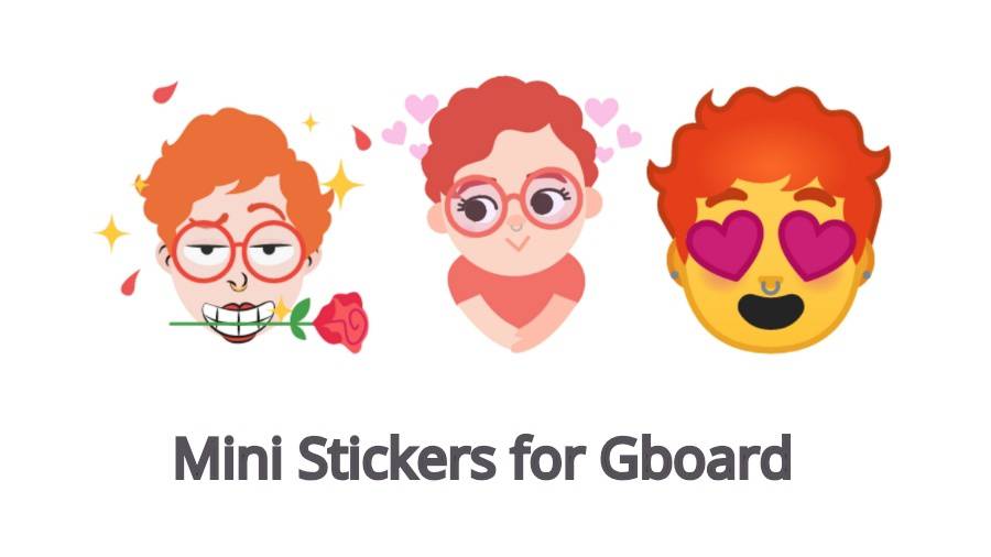 Mini-stickers-for-Gboard چگونه با کمک Google Keyboard یک مینی ایموجی بسازیم؟  