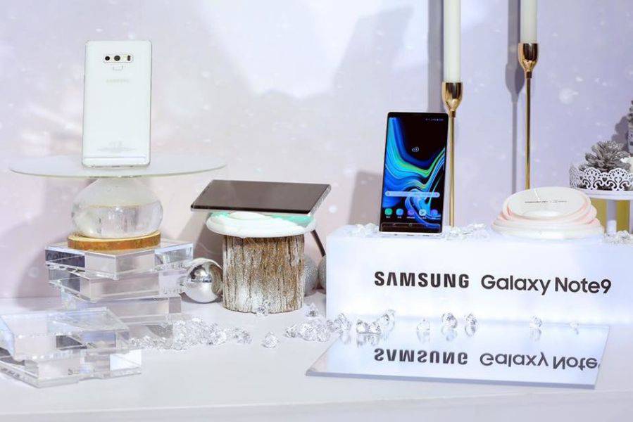 White-Samsung-Galaxy-Note-9-goes گلکسی نوت 9 سفید با ظاهری دلربا معرفی شد!  