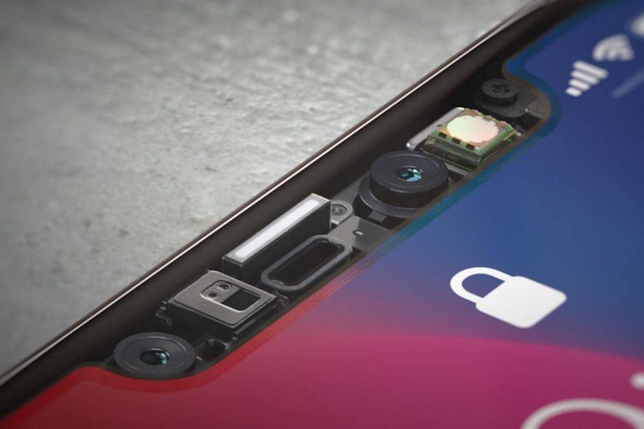 iphone_x_kinect.0 آی‌فون‌های سال 2019 اپل احتمالا مجهز به دوربین فیس آی‌دی ارتقایافته خواهند بود  