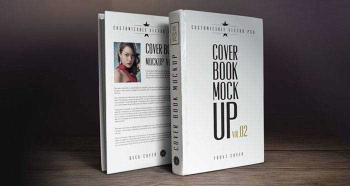 001-cover-book-mockup-prese چگونه در فتوشاپ یک قالب طراحی کتاب ایجاد کنیم؟  