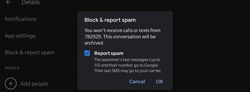 Android-Messages-Spam-Detection-810x298_c مشخصه حفاظتی اسپم در اپلیکیشن Android Messages برای برخی کاربران فعال شد  