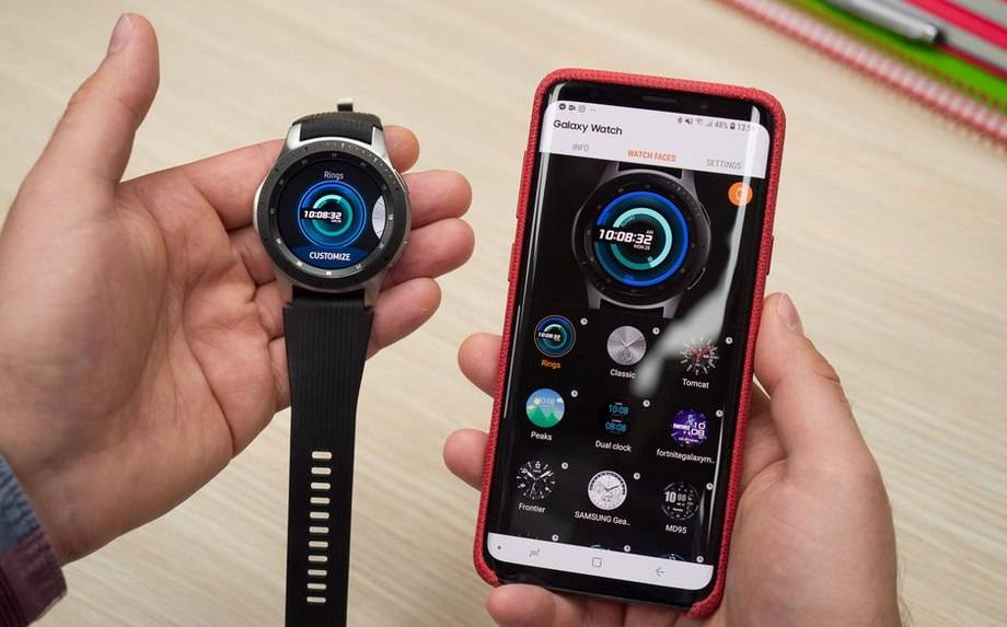 Galaxy-Watch-vs-Galaxy-S9 اطلاعات جدیدی درباره نسل بعدی ساعت هوشمند سامسونگ منتشر شد  