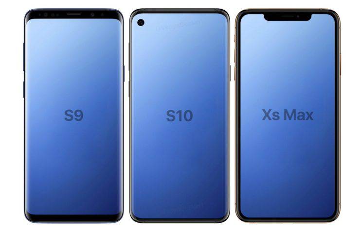 Samsung-Galaxy-S10-Infinity-O-display-1-740x478 3 ویژگی اسمارت‌فون سامسونگ گلکسی S10 که موجب برتری آن بر آی‌فون XS خواهد شد  