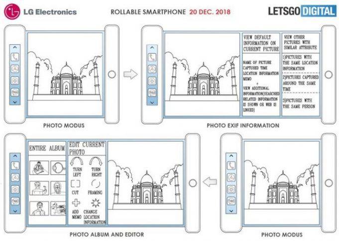 Samsung-foldable-phone-patent-681x485 گوشی منعطف ال‌جی می‌تواند به‌صورت سه‌بعدی عکاسی کند!  