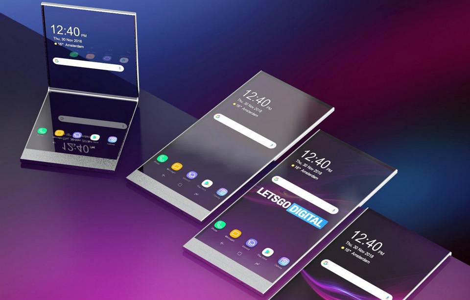 Sonys-foldable-smartphone گوشی انعطاف‌پذیر سونی نمایشگری با قابلیت تغییر میزان شفافیت خواهد داشت!  