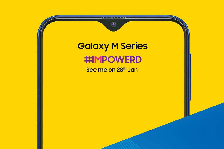 Samsung-shows-off-the-new-Galaxy-M-its-first-notched-phone رونمایی از اولین اسمارت‌فون خانواده گلکسی M به روش سامسونگ!  