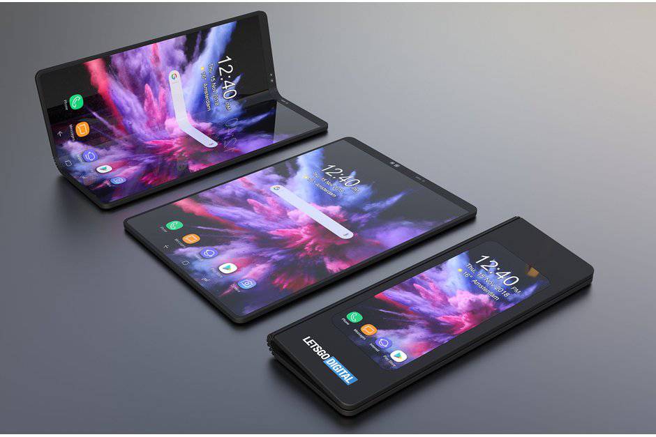 The-foldable-Galaxy-F-may-cost-twice-the-price-of-a-premium-phone-to-be-unveiled-with-the-S10 گوشی تاشو گلکسی F احتمالا با 2 برابر قیمت یک گوشی ممتاز معرفی می‌شود  