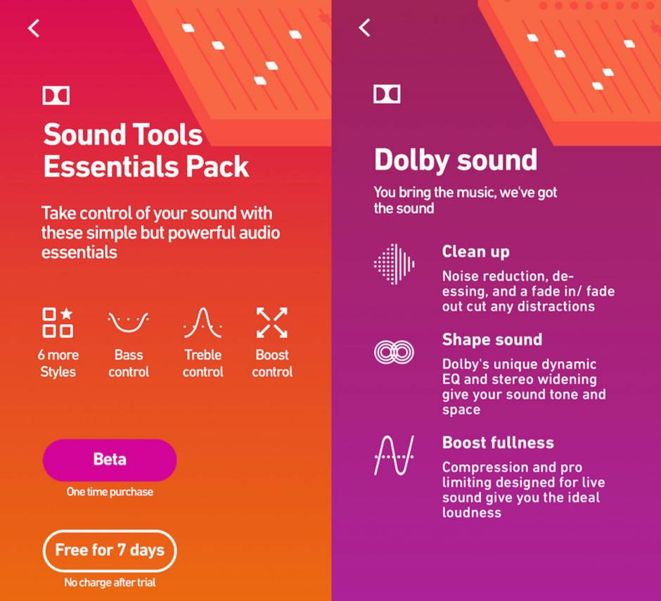 dolby-b اپلیکیشن 234 شرکت دالبی امکان ضبط موسیقی بر روی گوشی با کیفیت استودیویی را فراهم می‌کند  