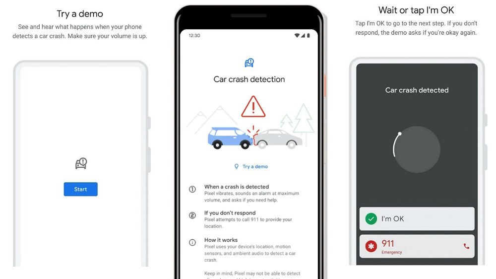 پیکسل 4 گوگل تصادف خودرو شما را تشخیص می‌دهد!