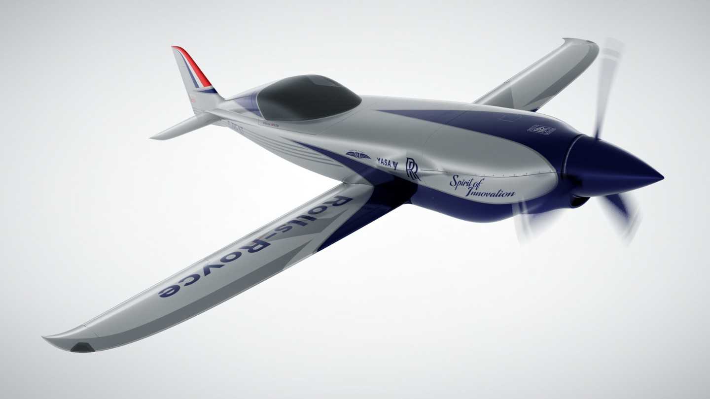 رولز رویس از سریع‌ترین هواپیمای برقی دنیا پرده‌برداری کرد