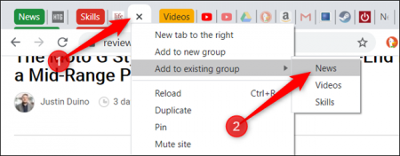 Tab Groups