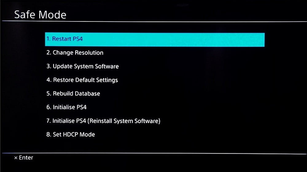 نحوه بازگردانی PS4 به تنظیمات کارخانه