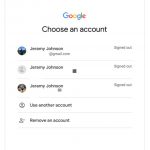 تغییر حساب پیش‌فرض گوگل