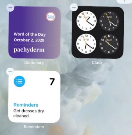 ویجت های iOS 14
