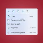 ویندوز ۱۱ بالاخره یک تغییر بزرگ در منوی راست کلیک ایجاد می‌کند