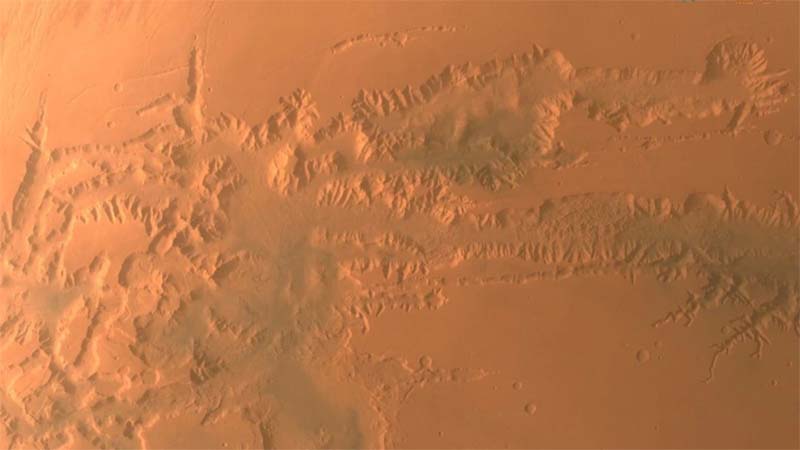 تصویر سطح مریخ توسط مدارگرد چینی