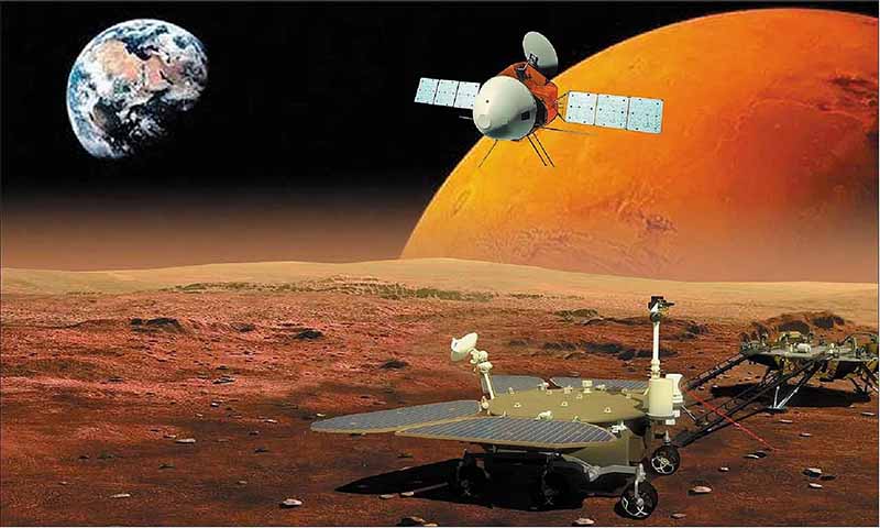 ماموریت فضایی Tianwen-1 چینی در مریخ