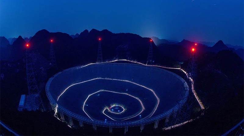 تلسکوپ Sky Eye چشم آسمان در چین