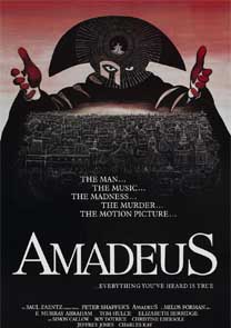 کاور فیلم بیوگرافی آمادئوس موتزارت Amadeus