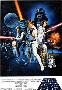 کاور فیلم Star Wars 1977 اولین جنگ ستارگان