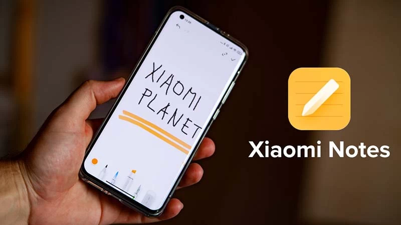 عکس برنامه Xiaomi Notes