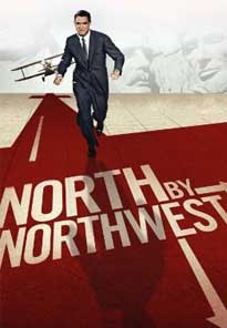 کاور فیلم North By Northwest از آلفر هیچکاک