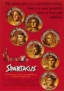کاور فیلم اسپارتاکوس کوبریک Spartacus