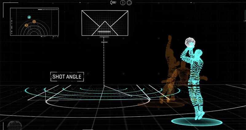 هوش مصنوعی و تکنولوژی در ورزش بسکتبال
