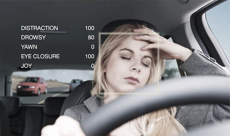 تکنولوژی تشخیص خستگی و خواب‌آلودگی راننده برای ایمنی خودرو