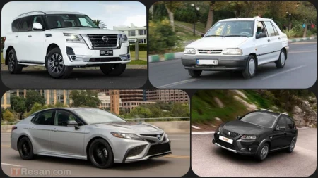 مردم ایران و دیگر کشورها چقدر باید برای خرید خودروی پرفروش آن‌جا کار کنند؟