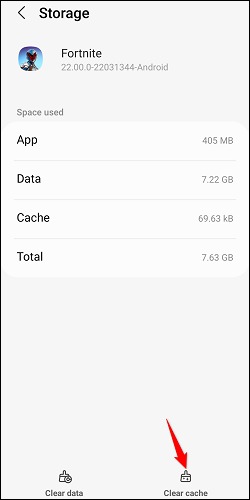 6 android clear app cache 1 قطب آی تی