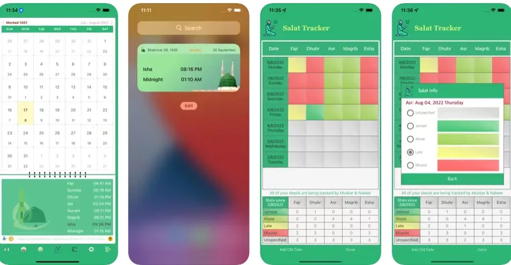 بهترین تقویم فارسی برای آیفون