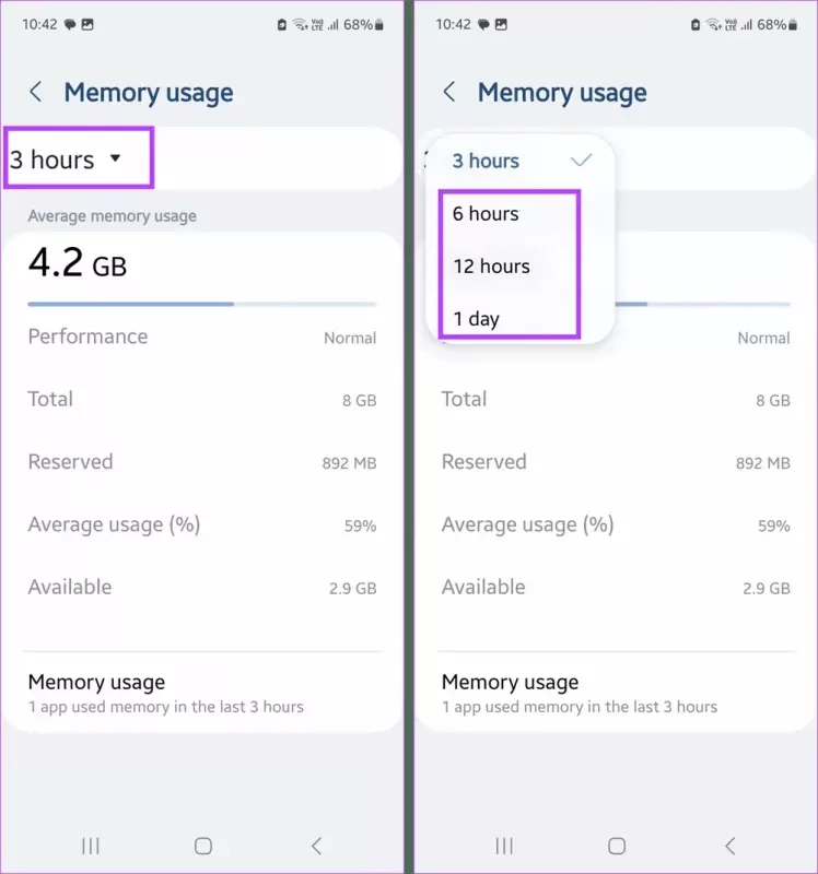 Select memory usage duration 1437x1536 result
