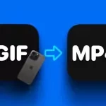 تبدیل گیف به MP4 در آیفون + راهنمای تصویری