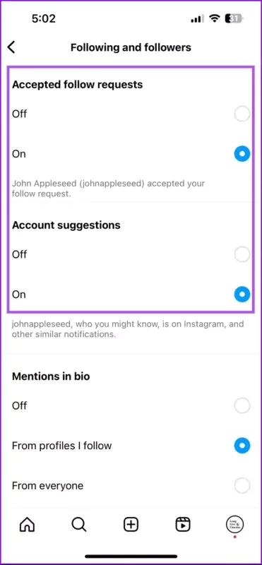 disable follow requests instagram 475x1024 result