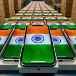 یک هفتم گوشی‌های آیفون اپل در هندوستان تولید می‌شوند