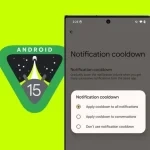 چگونه ویژگی Notification Cooldown را در اندروید 15 فعال کنیم؟ + راهنمای تصویری