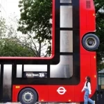 اتوبوس‌های لندن به سوژه تبلیغاتی گوشی‌های تاشو جدید سامسونگ تبدیل شدند