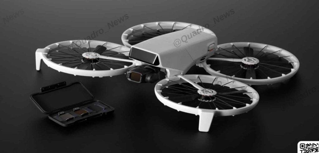 تصاویر جدید از پهپاد تاشدنی DJI Flip منتشر شد