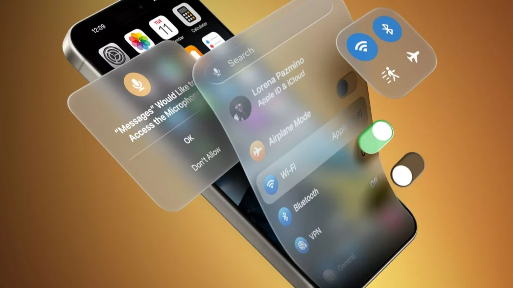 بازسازی iOS 19 اپل با الهام از VisionOS: متفاوت‌ترین سیستم عامل اپل!