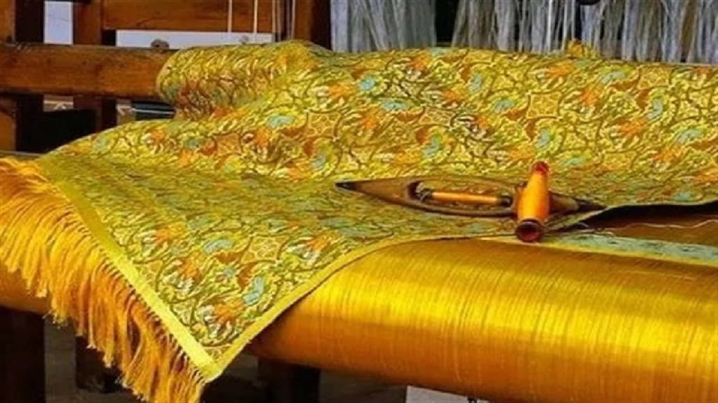 پارچه طلا