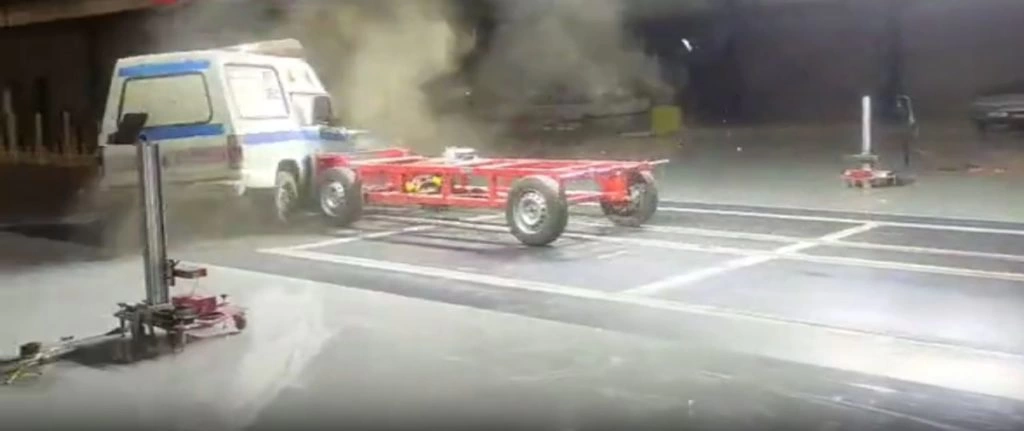 تست تصادف ایران