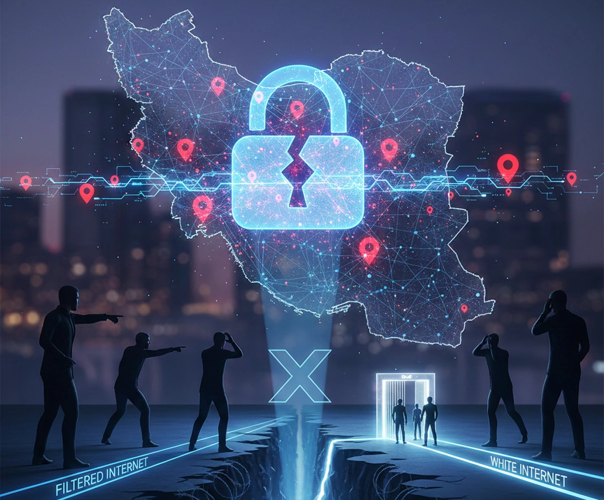 لوکیشن گیت؛ افشای اتصال چهره‌ها به اینترنت سفید