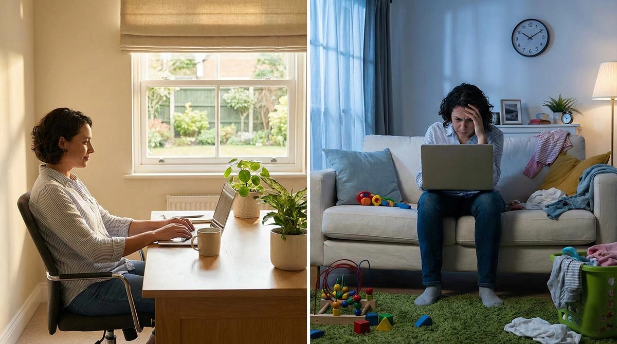 آیا کار کردن از خانه برای سلامتی شما مفید است؟