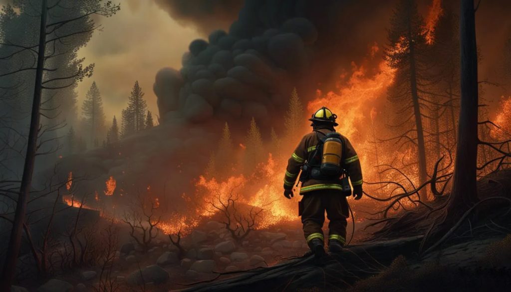 آتش سوزی جنگل